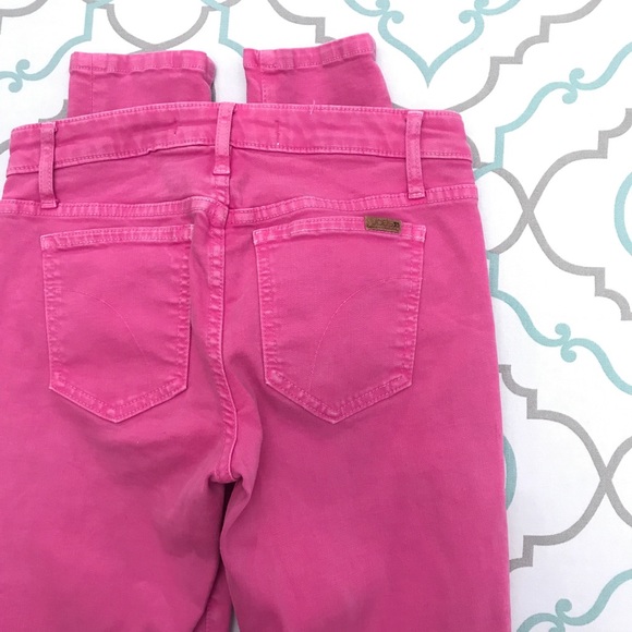 Joe's Jeans Denim - 💗👖AMAZING! JOE’S PINK SKINNY👖💗28 5/6 33.25”